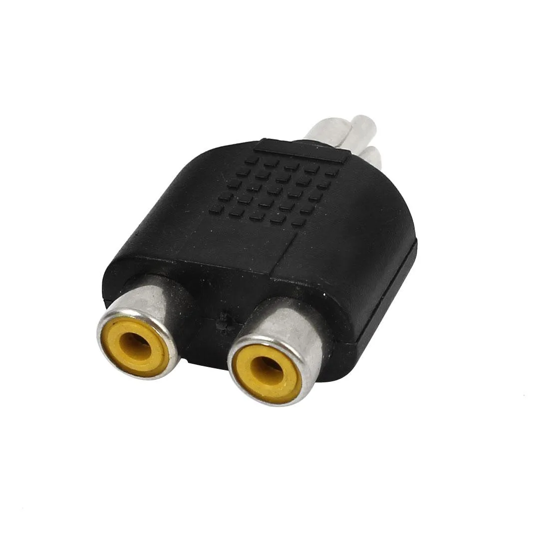 Unique-Bargains Unique-Bargains Black RCA 2 Female to 1 Male Phono Y Splitter Adapter — product photo