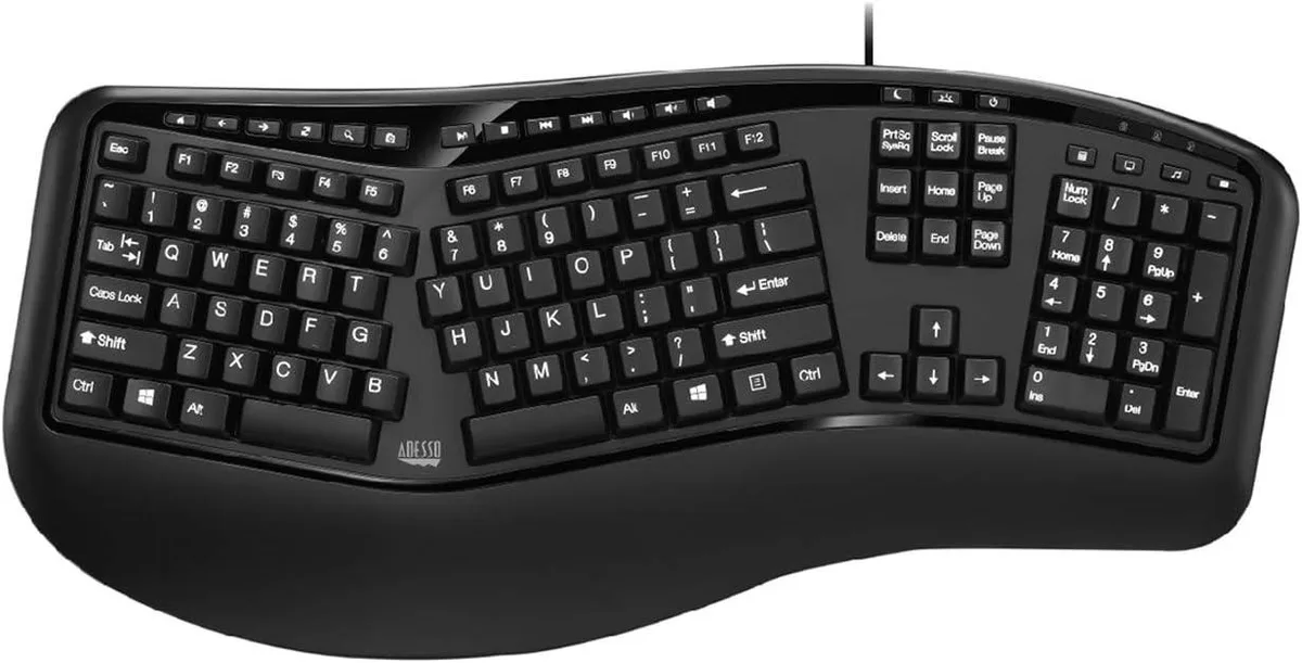 usbroway usbroway AKB-150UB Split Ergonomic Gaming Keyboard 105-Key — product photo