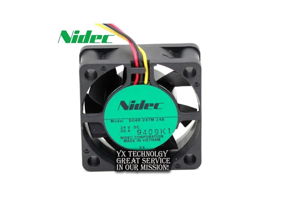Fans Fans 4015 24V 0.06A D04R-24TM 14B 40x40x15mm case fan — product photo