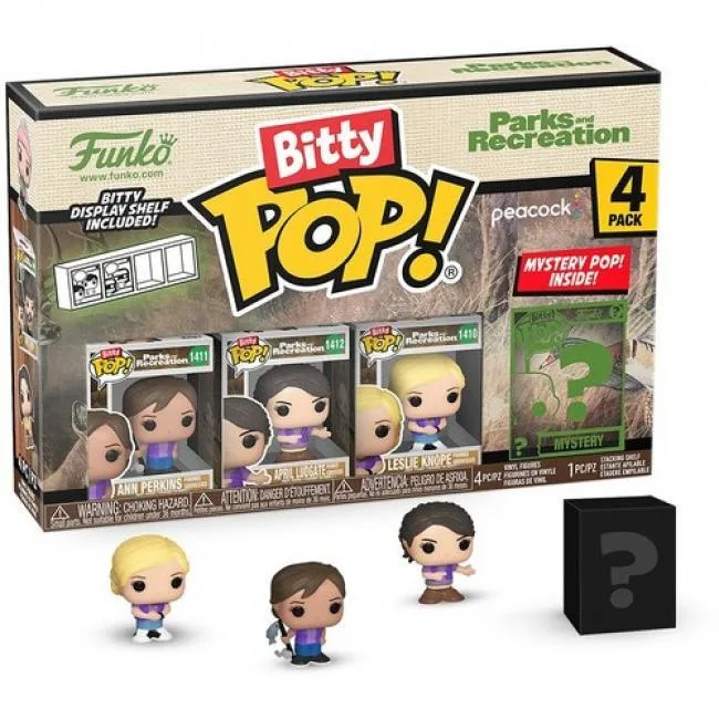 Funko Funko 75441 Bitty POP! Parks &amp; Recreation Goddess 4-Pack action figure — product photo