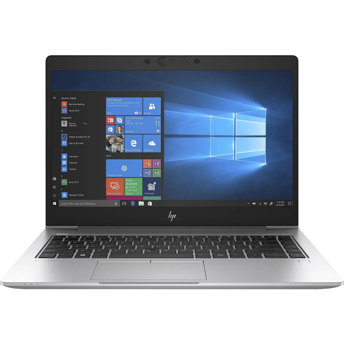HP HP Elitebook 745 G6 business laptop 14" 16GB 256GB Ryzen 7 Pro 3700U Silver — product photo