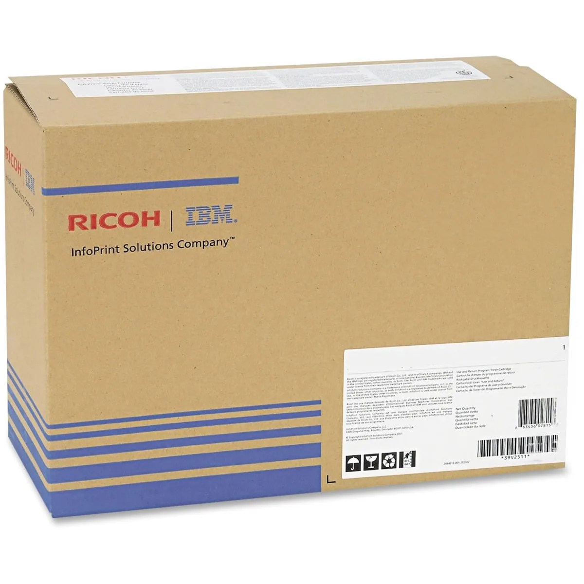 Ricoh Ricoh 406683 Black Toner Cartridge 25000 Pages — product photo