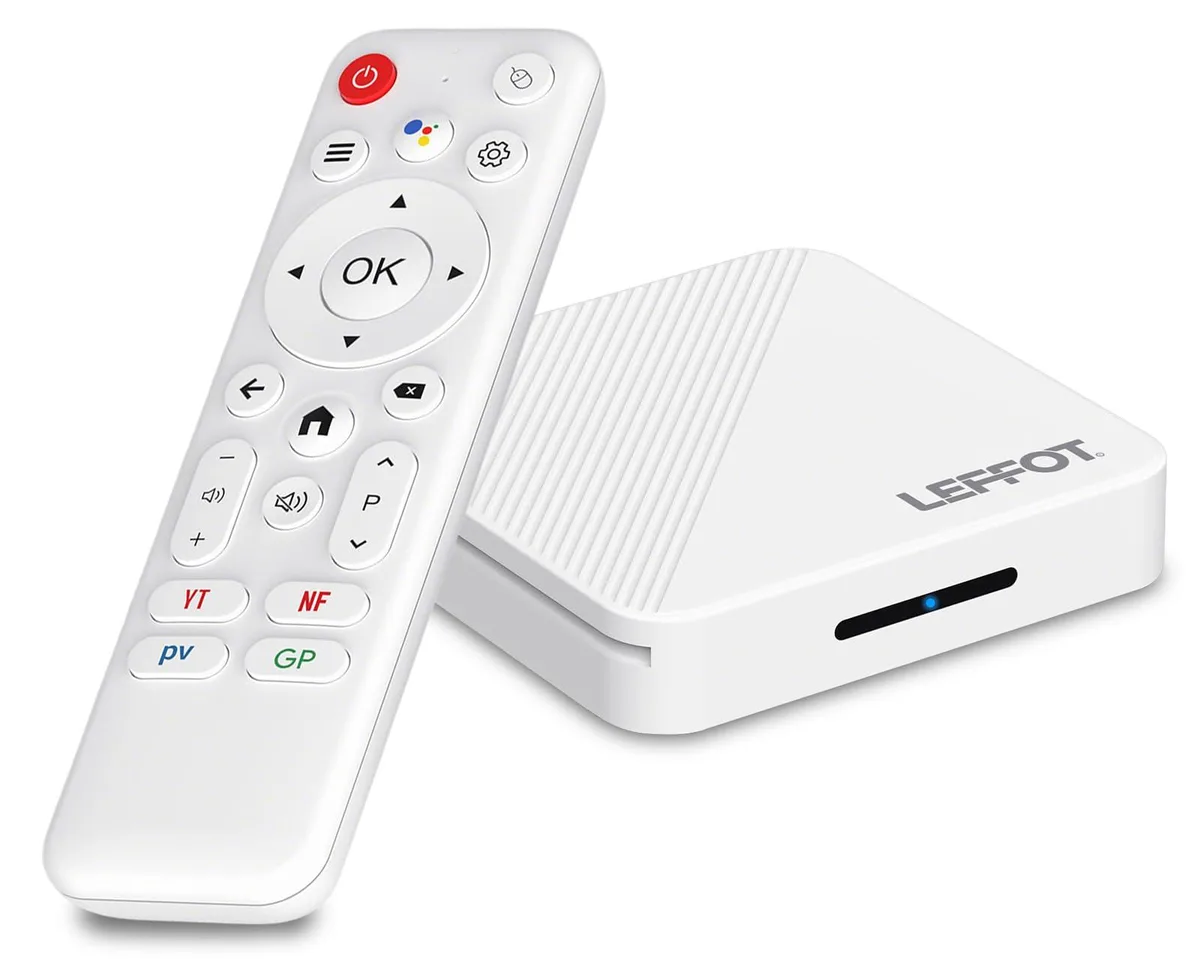  LEFFOT H313 Android 14.0 TV Box 2GB RAM 16GB ROM — product photo