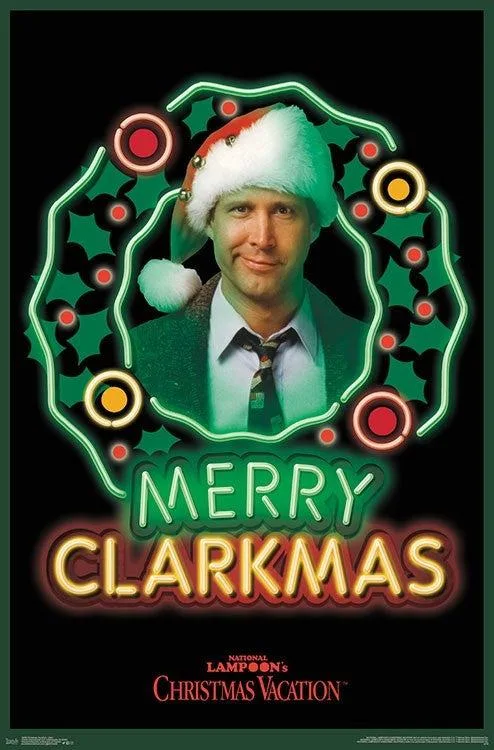 Poster print of Clark from Christmas Vacation 22 by 34 inches