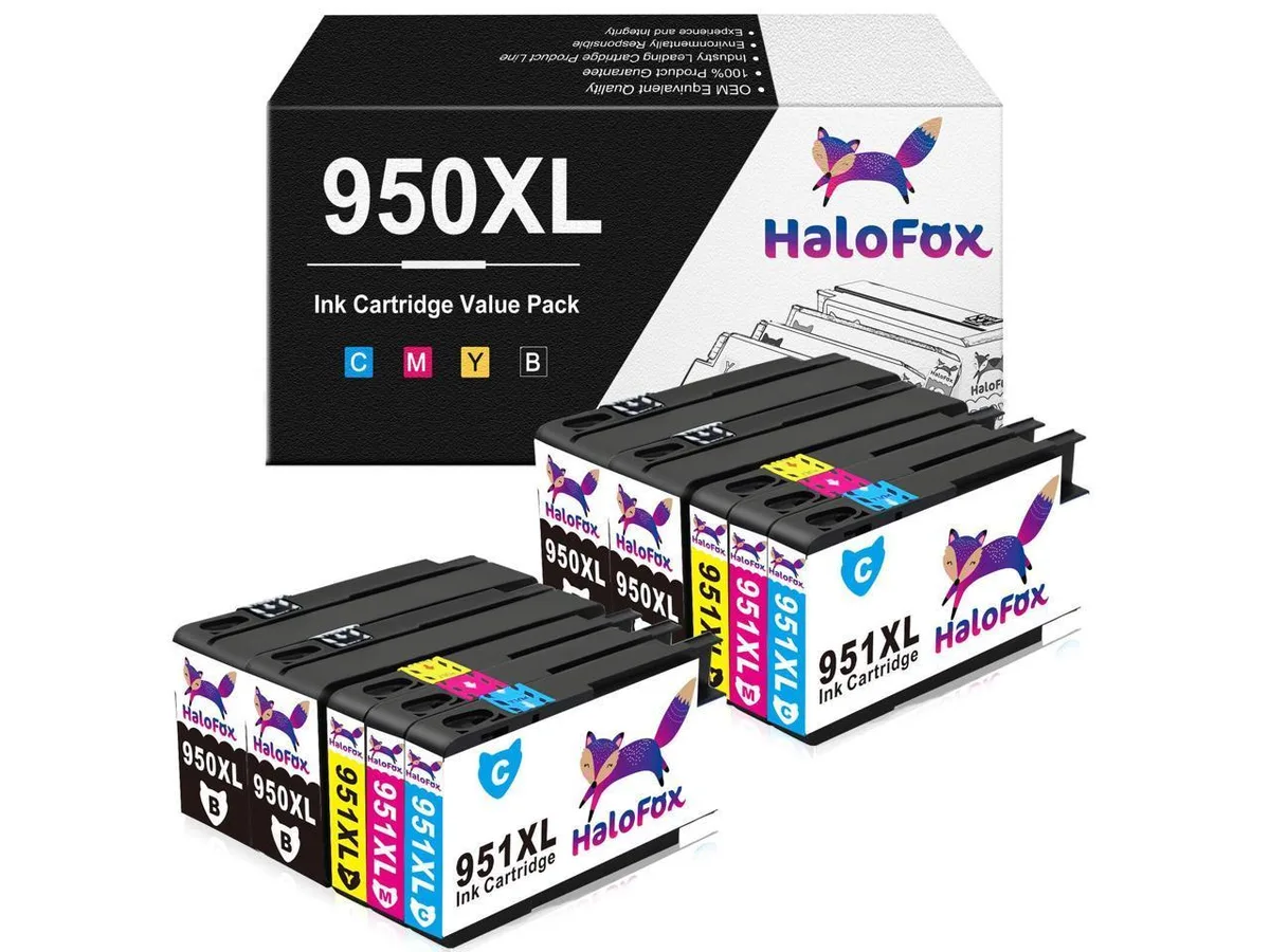 V4ink V4ink 950XL 951XL 10-Pack Ink Cartridges Inkjet 8615 8630 8620 — product photo