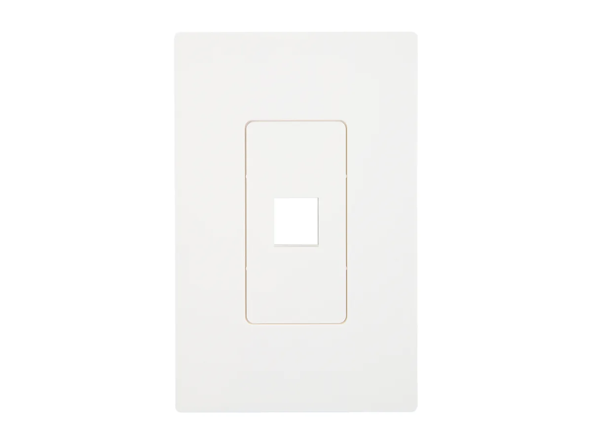 Tripp Lite Tripp Lite N080-101 Single-Gang Keystone Wall Plate — product photo