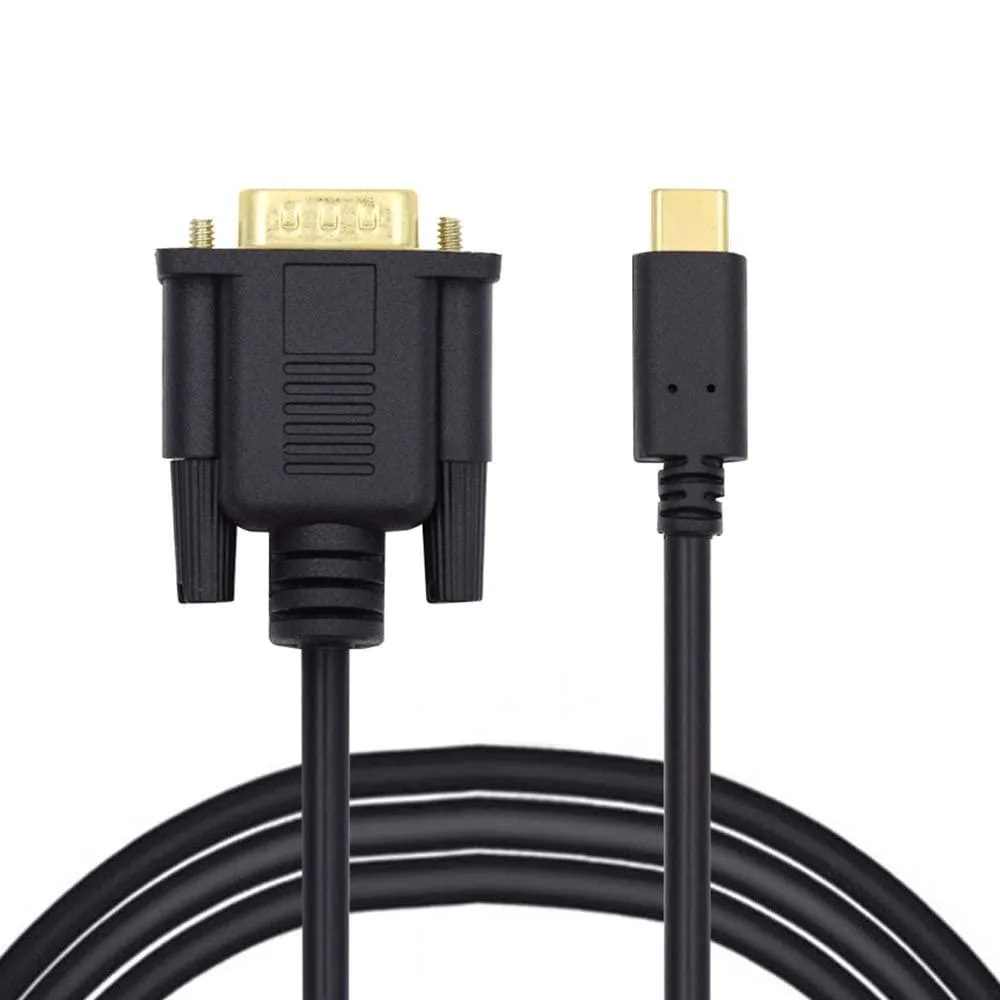 Fervit Fervit USB-C to VGA 1080P 60Hz 1.8M Cable — product photo
