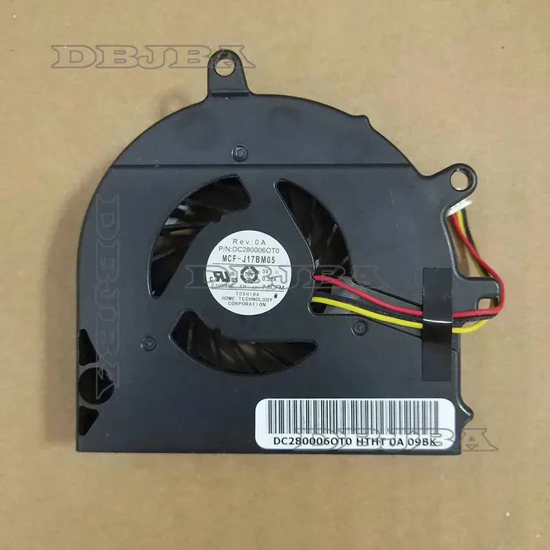 DBTLAP DBTLAP CPU Cooling Fan for Toshiba Satellite A500 A505 Intel Discrete MCF-J17BM05 — product photo