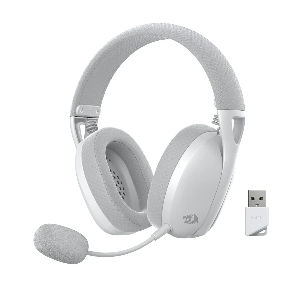 Redragon Redragon H848 IRE PRO Grey 3-mode wireless headset — product photo