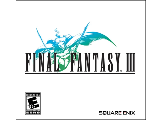 SQUARE ENIX USA SQUARE ENIX USA SE133 Final Fantasy III downloadable game — product photo
