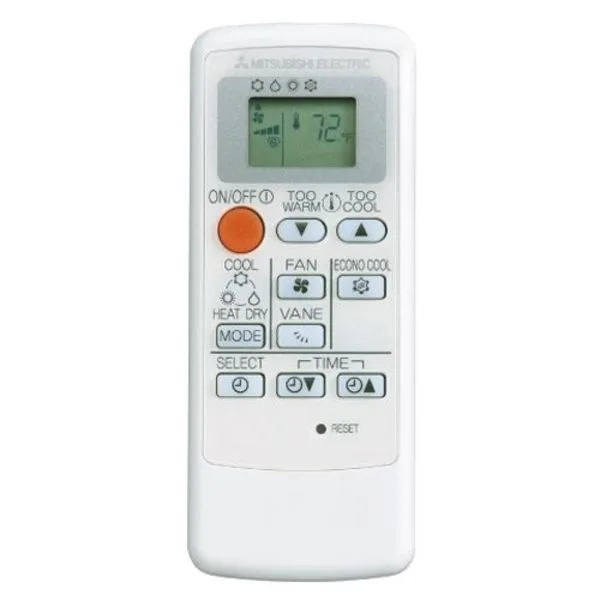 Mitsubishi Mitsubishi U01A05426 hvac control remote MS16A — product photo