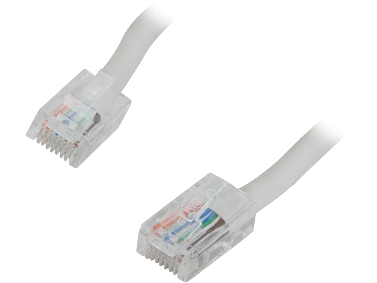 Belkin Belkin A3L791-14-WHT 14 ft Cat 5e network ethernet cable — product photo