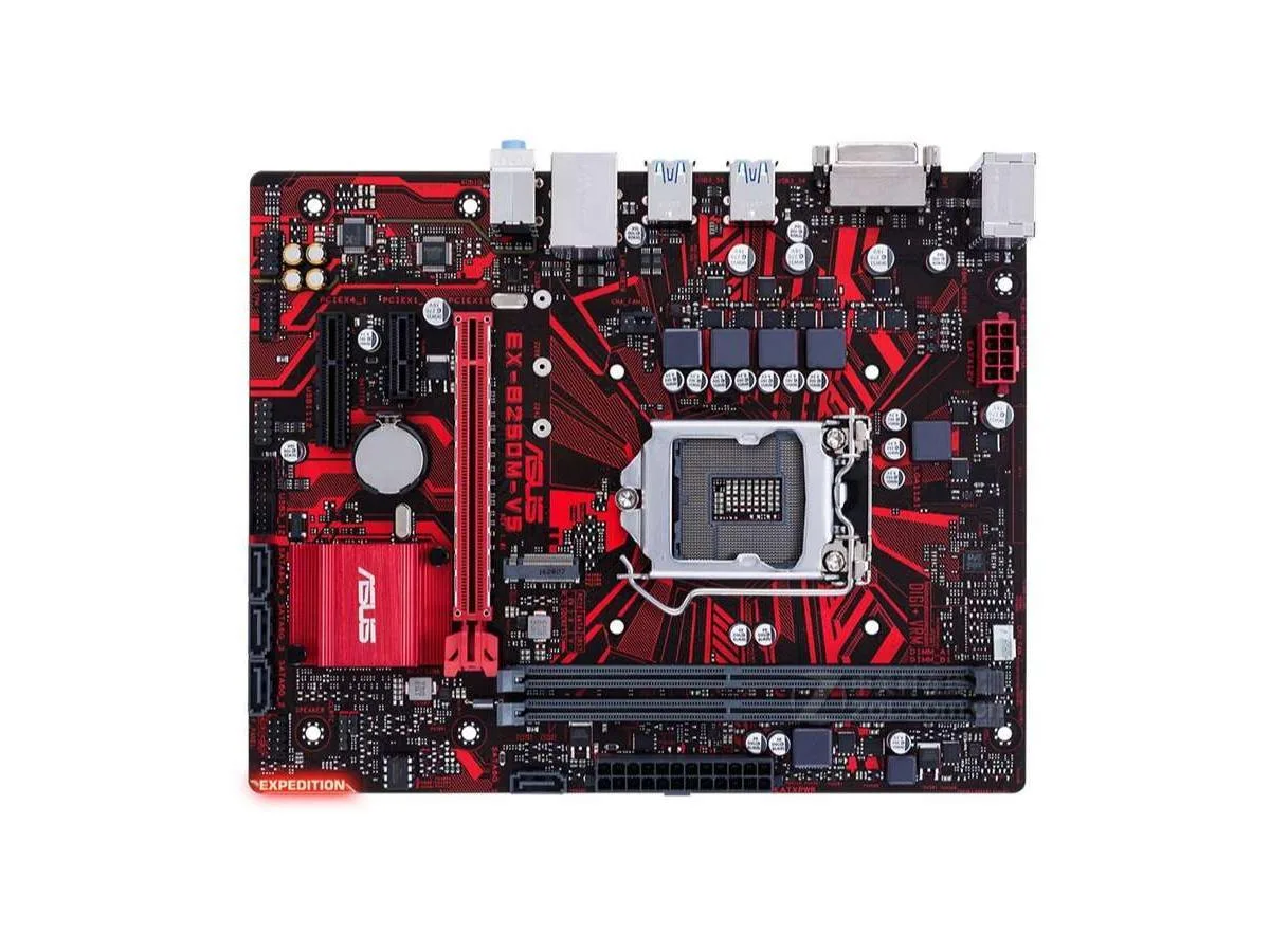 ASUS ASUS EX-B250M-V5 Intel B250 DDR4 Micro ATX Motherboard — product photo