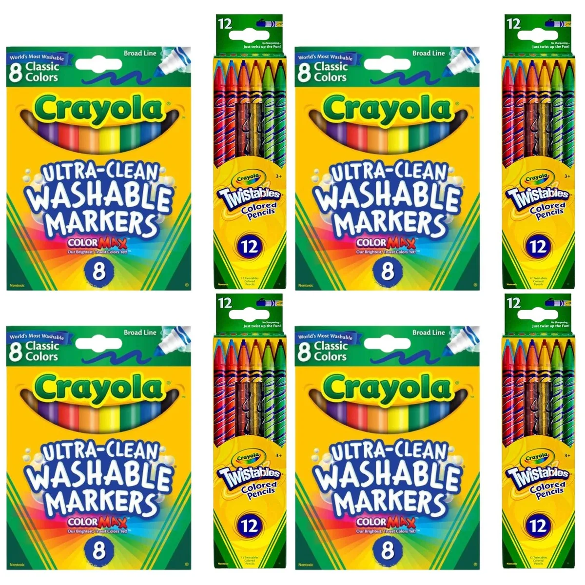 Crayola Crayola SP-53653710504254 Illustration Set 32 Markers 48 Pencils — product photo