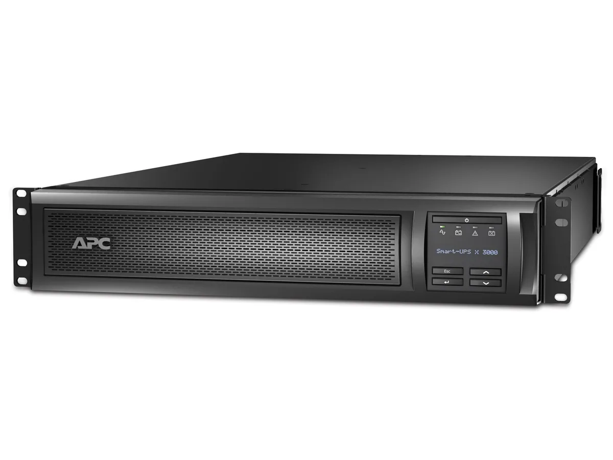 APC APC SMX3000RMHV2UNC Smart-UPS X 3000VA 2700W 2U Rack/Tower UPS with Network Card — product photo