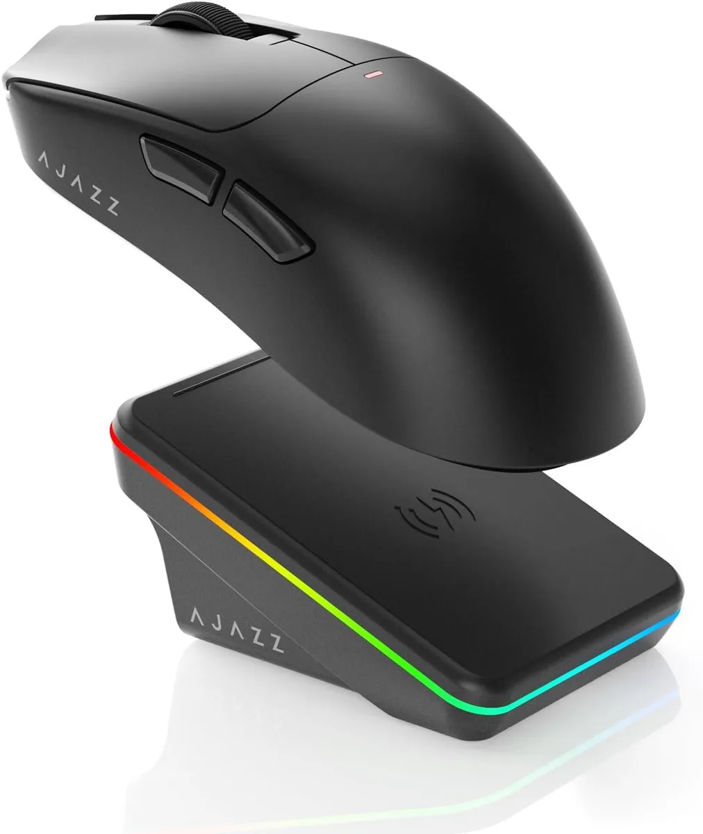 AUTYUE AUTYUE AJ200P Tri-Mode Gaming Mouse 24000 DPI 65g Black — product photo
