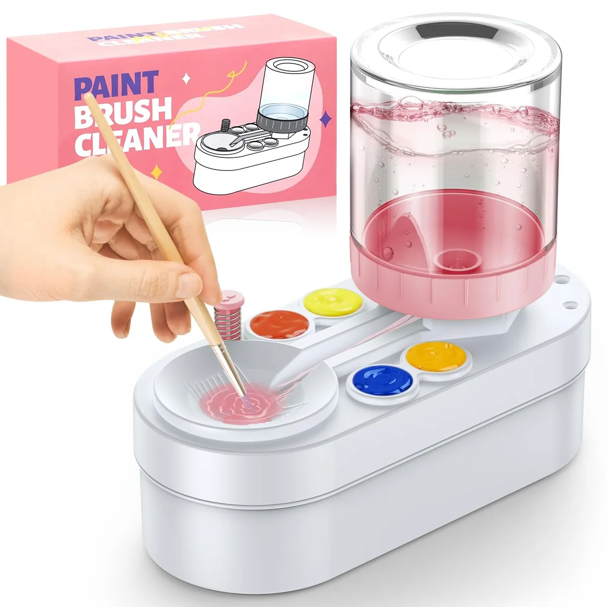 Amiabling Paint Brush Cleaner Tool 2026 Upgraded Fine Art — product photo