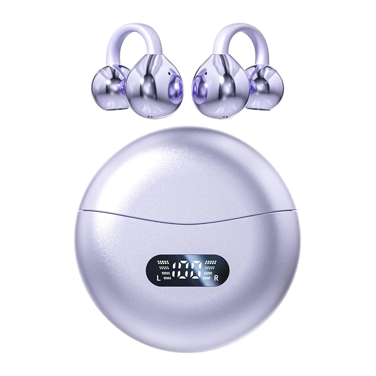 LORDWORLD LORDWORLD Purple Open-Ear Headphones 5.4 60H 5.3g — product photo
