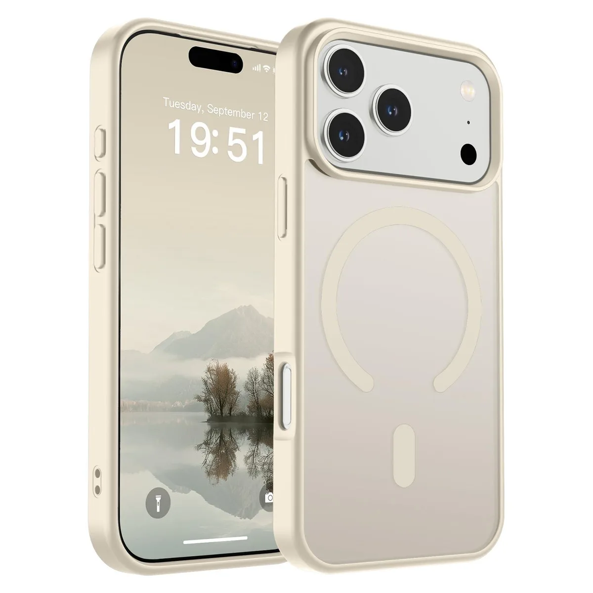KEHIPI KEHIPI iPhone 17 Pro Case Antique White 2025 — product photo