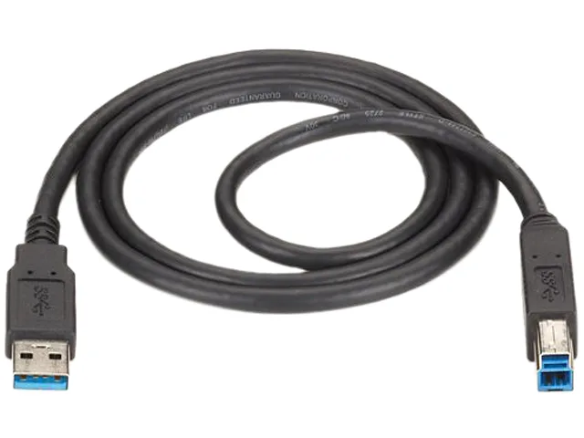 Black Box Corporation Black Box Corporation USB30-0010-MM 10 ft USB 3.0 cable Type A Male to Type B Male Black — product photo