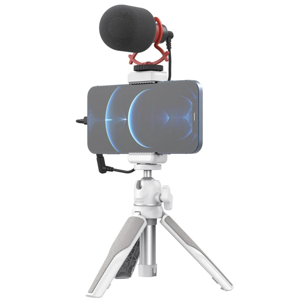 SmallRig SmallRig simorr Vigor VK-20 Vlog Tripod Kit Ronda White — product photo