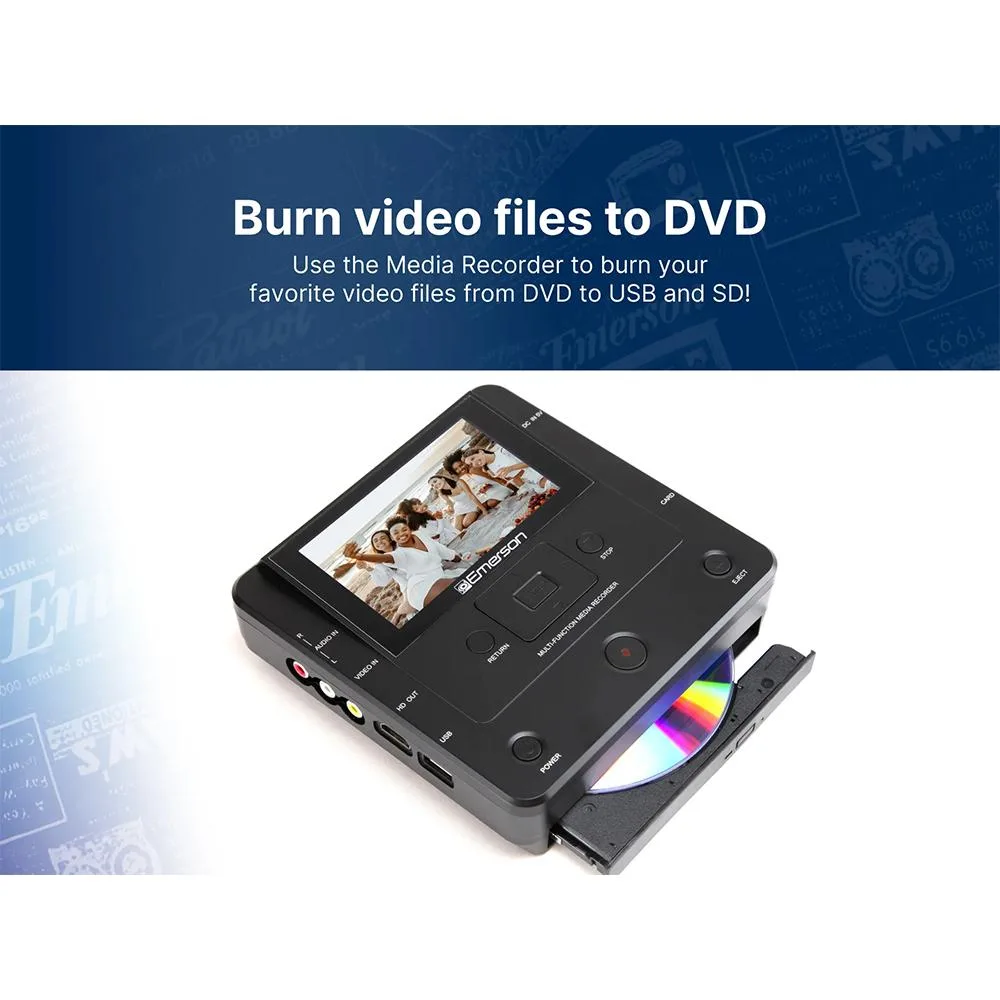 Emerson Emerson EMT1200 3.5 inch multimedia recorder — product photo