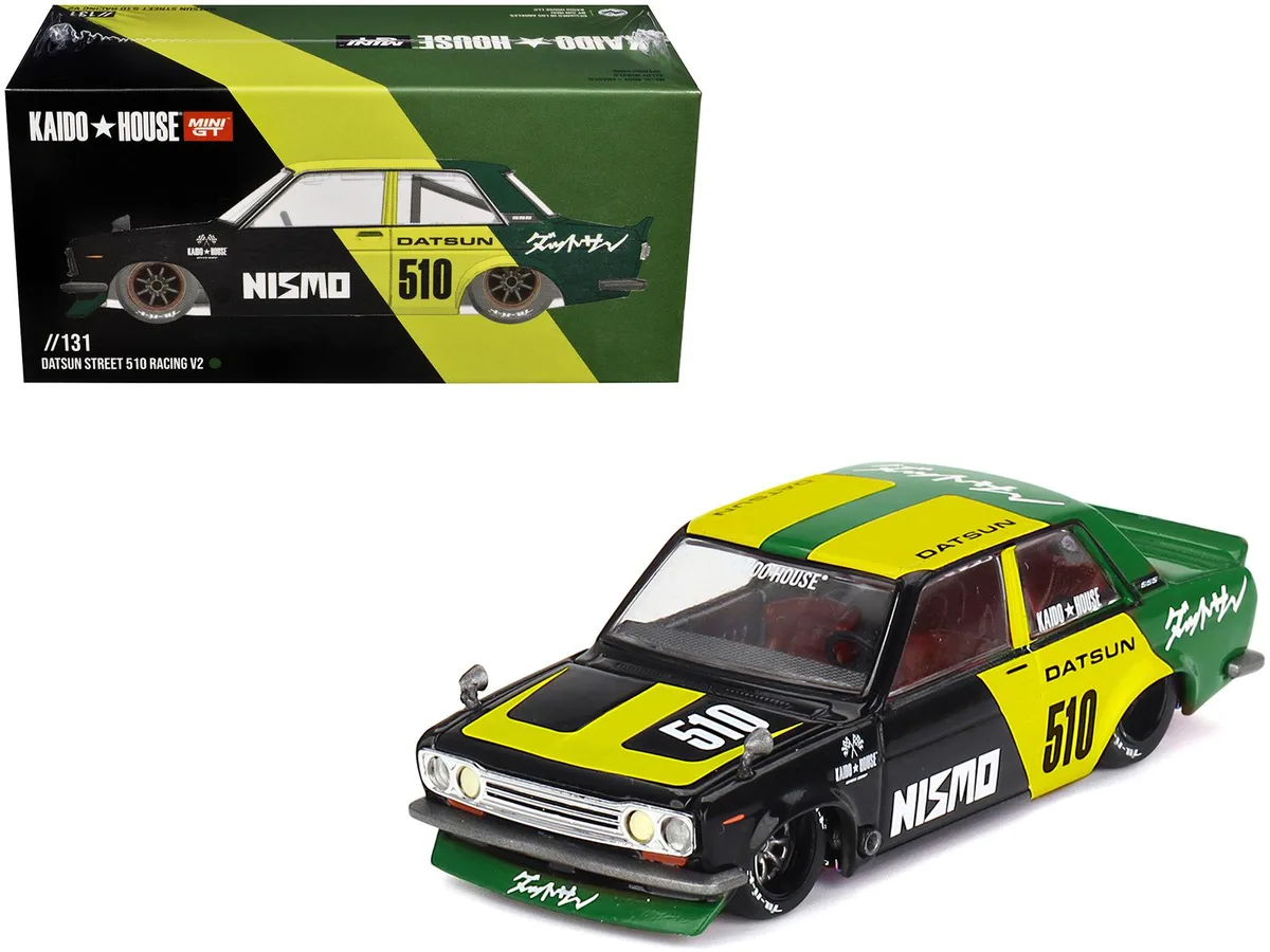 Mini GT Mini GT Datsun Street 510 Racing V2 Kaido House 1/64 Diecast — product photo