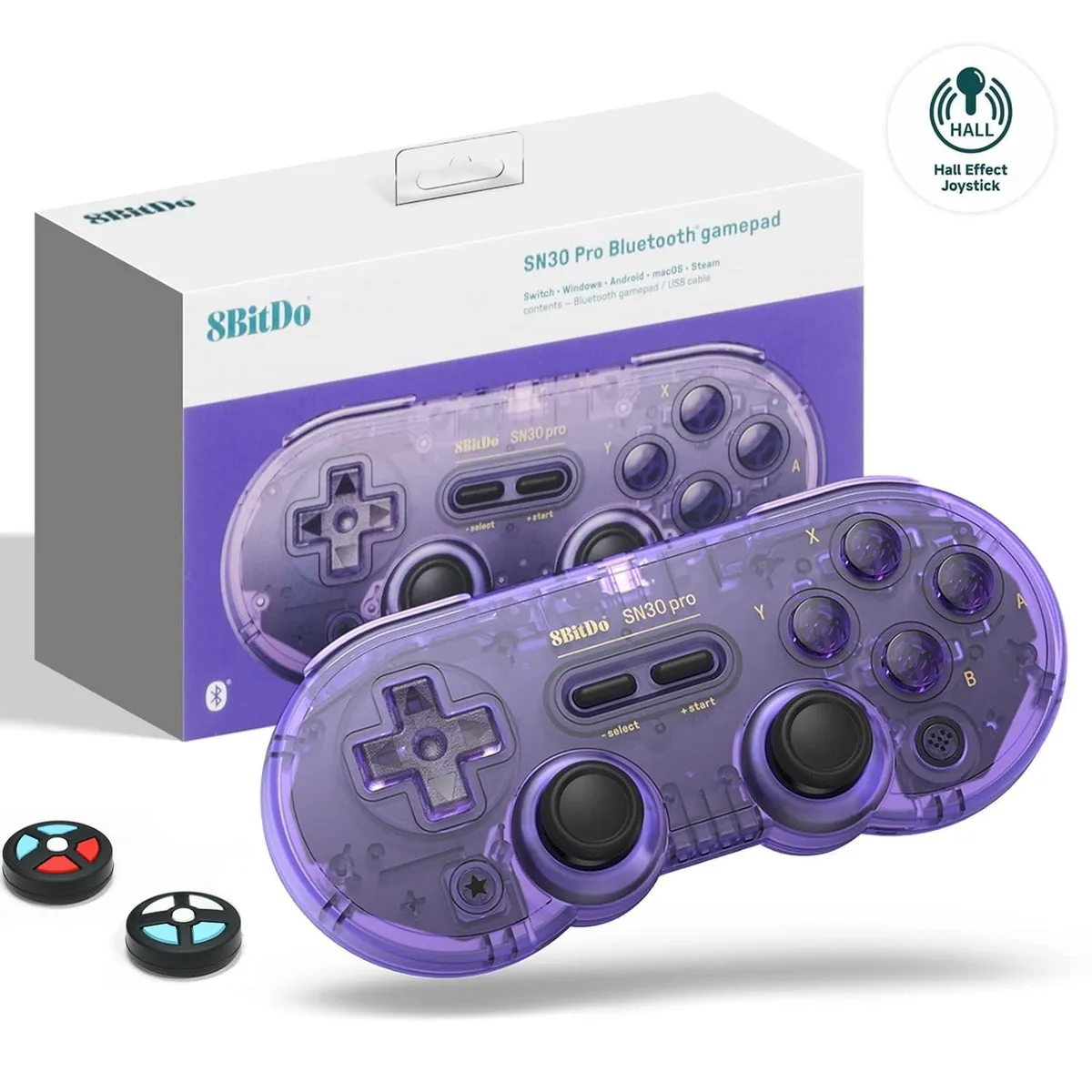 ViewSonic ViewSonic SN30 Pro Gamepad Crystal Purple Bluetooth 4.0 480mAh 280g — product photo