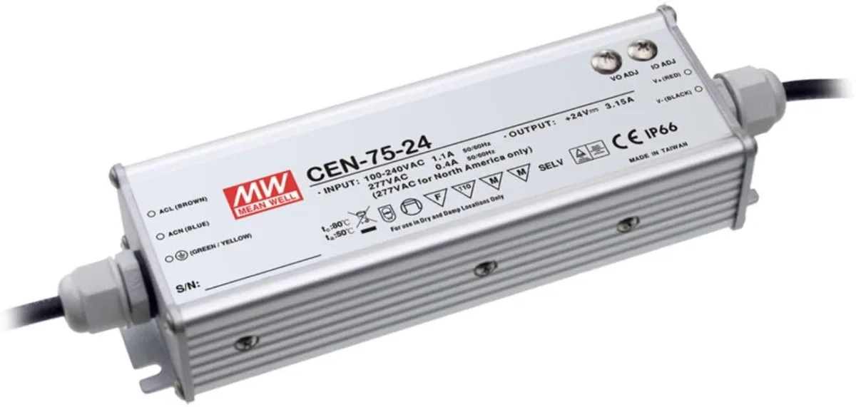Mean Well Mean Well CEN-75-42 75.6W 42V 1.8A IP66 power supply — product photo
