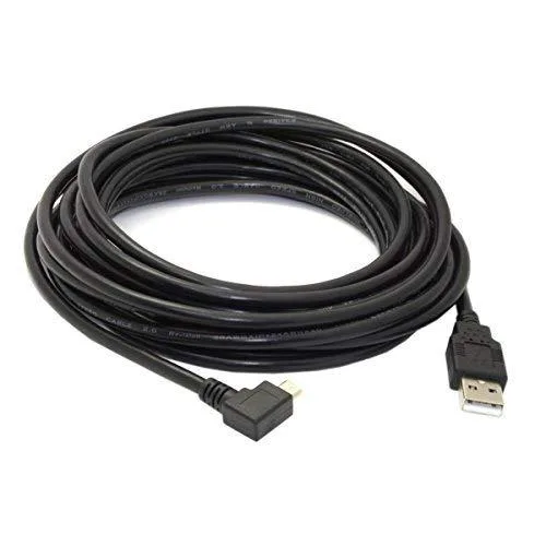 BUCIER BUCIER Right-Angled Micro USB 2.0 5-Pin to USB-A Cable 480Mbps 100cm — product photo