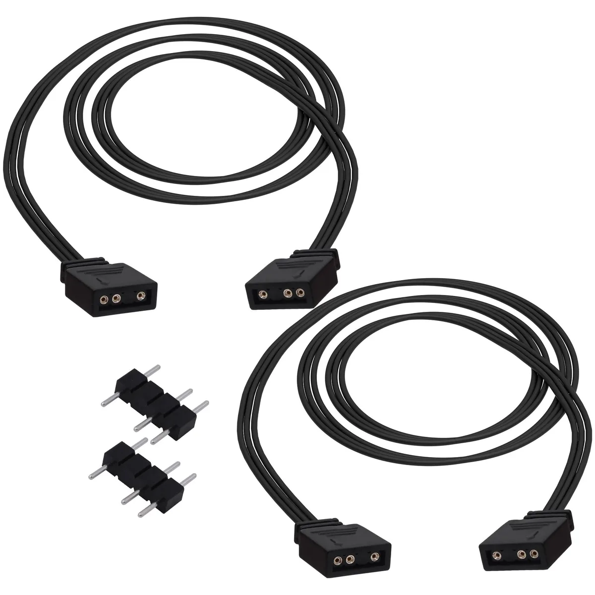  YARCHONN ARGB Extension Cable 5V 3 Pin 1M 2Pcs — product photo