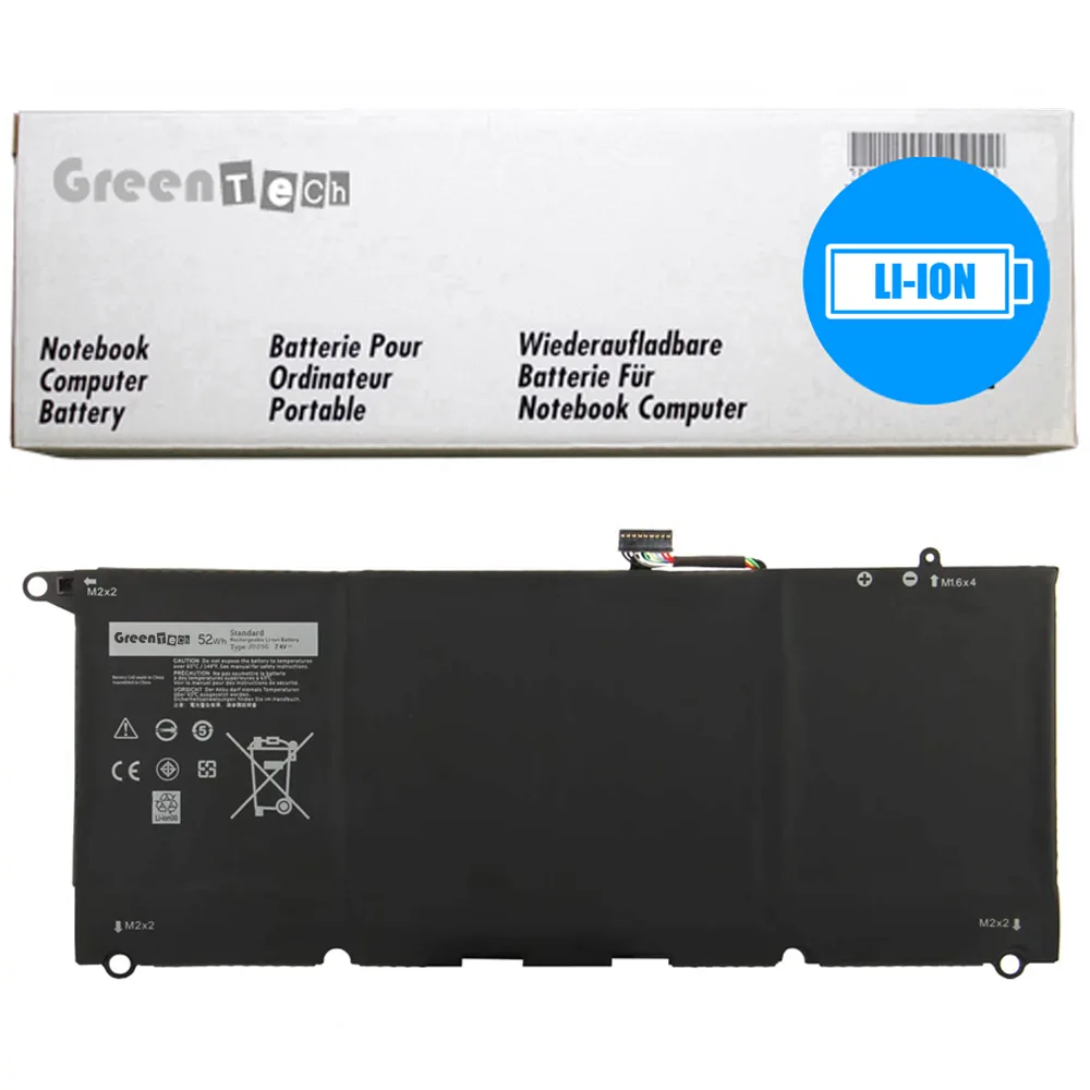 NShi NShi laptop battery for Dell XPS 13 9343 7.4V 52WHR 7027mAh — product photo