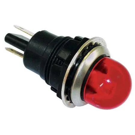 Dayton Dayton 22NY64 Raised Panel Light Red 240V AC 18mm — product photo