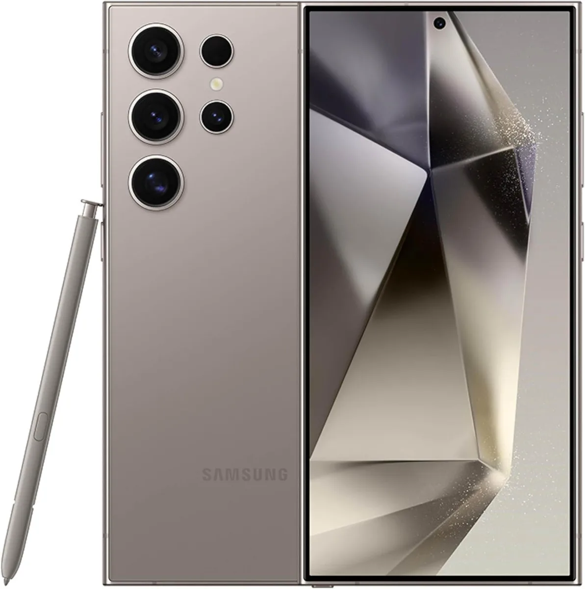 SAMSUNG SAMSUNG Galaxy S24 Ultra 5G Titanium Gray 256GB cell phones - unlocked — product photo