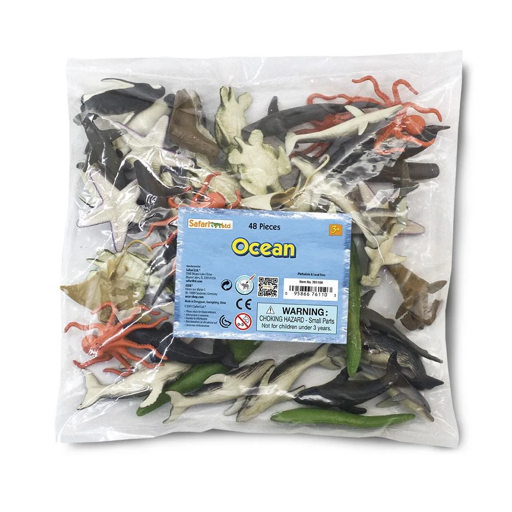Safari Ltd. Safari Ltd. 761104 Sealife Miniatures Bulk Bag 48 pieces — product photo