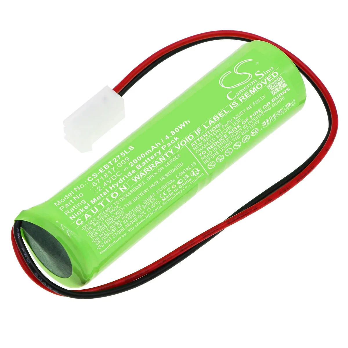 Estry Estry Standard Battery 2.4V 2000mAh for KRMT 23/43 671817.009 — product photo