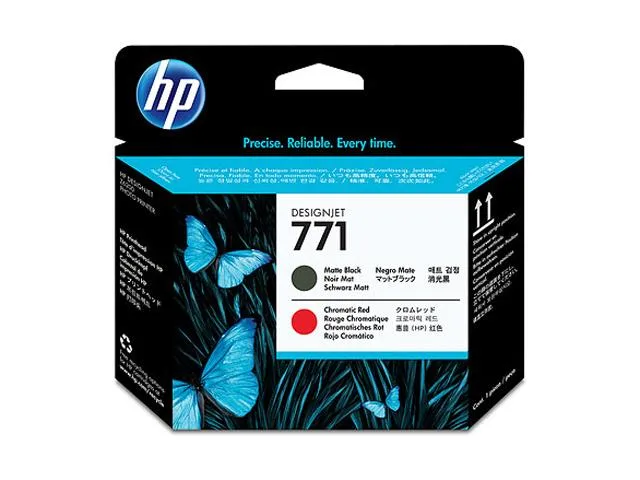HP HP CE017A Designjet Printhead Matte Black Chromatic Red Z6200 — product photo