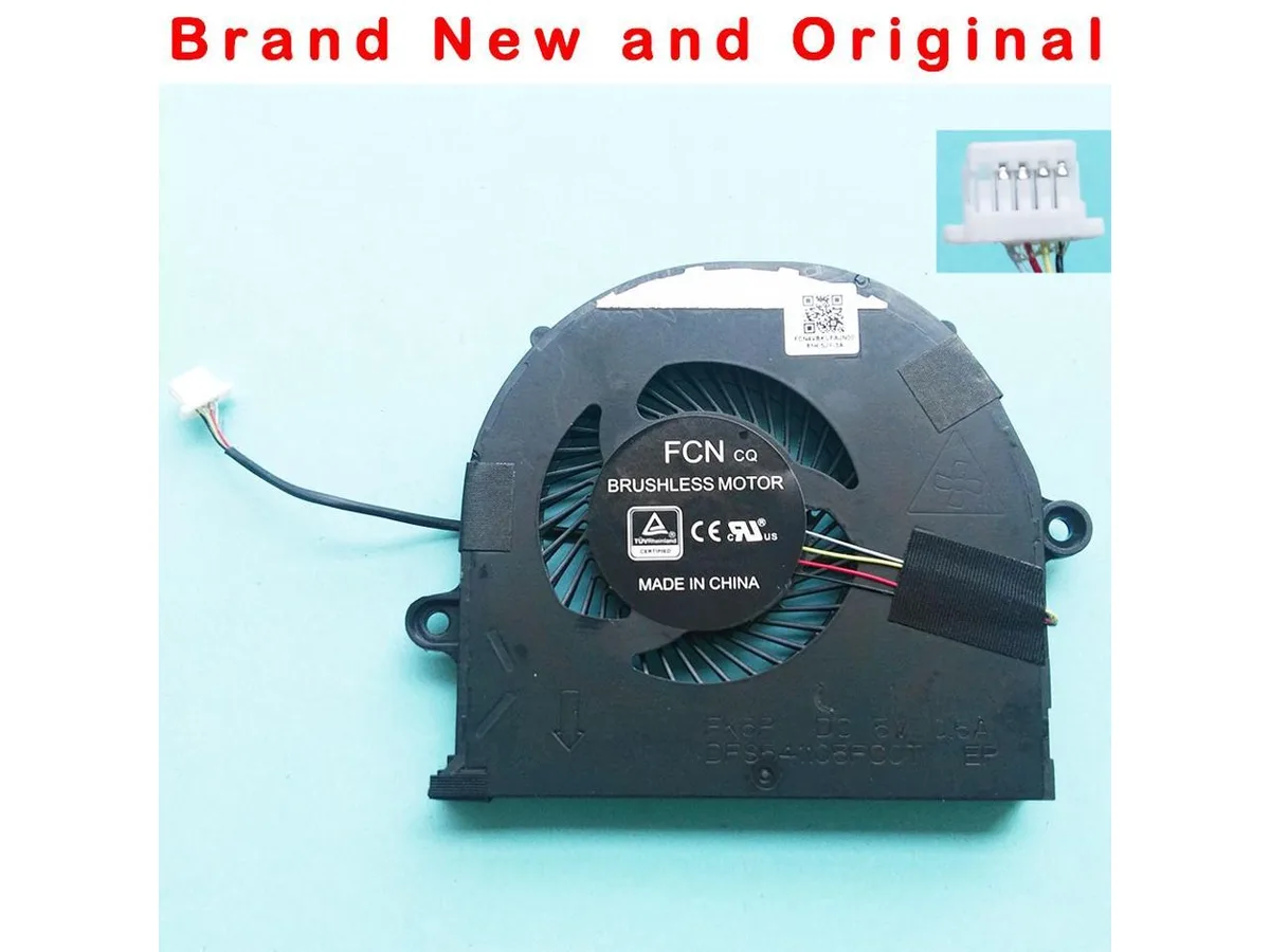 Fans Fans CPU Cooling Fan For Asus ROG Strix FX63 FX63VM FZ63VM DFS541105FC0T-FK6P — product photo