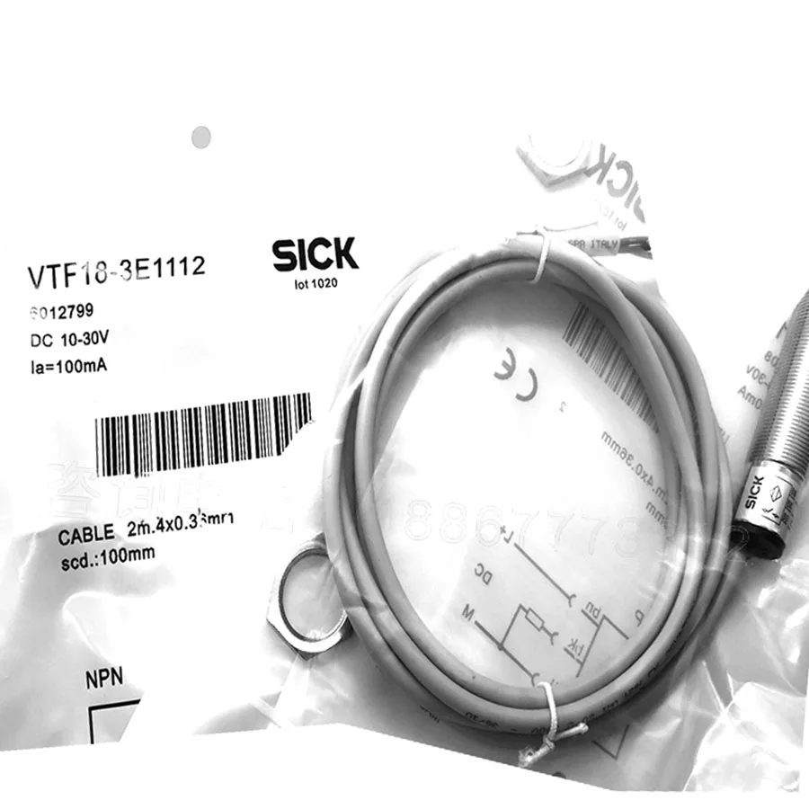 Sick Sick VTF18-3E1112 photoelectric proximity sensor NPN — product photo