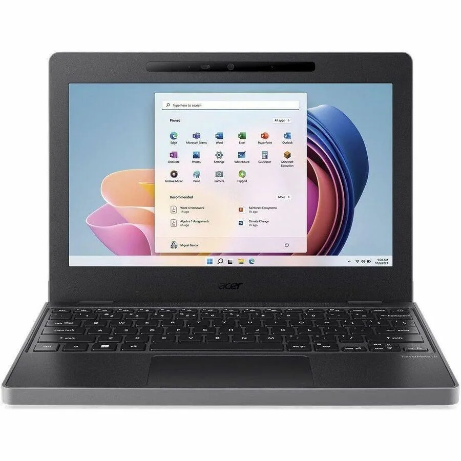 Acer America Acer TravelMate B3 11.6 N150 4GB 128GB eMMC Win 11 Pro Education — product photo