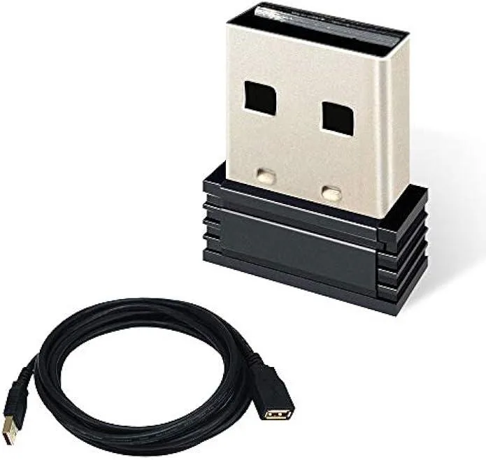 TAURKENAM TAURKENAM USB ANT+ Stick Dongle Adapter with 3 m Extension Cable — product photo