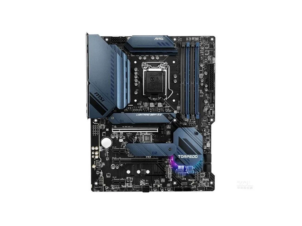MSI MSI MAG Z590 TORPEDO Intel motherboard LGA 1200 DDR4 128GB — product photo