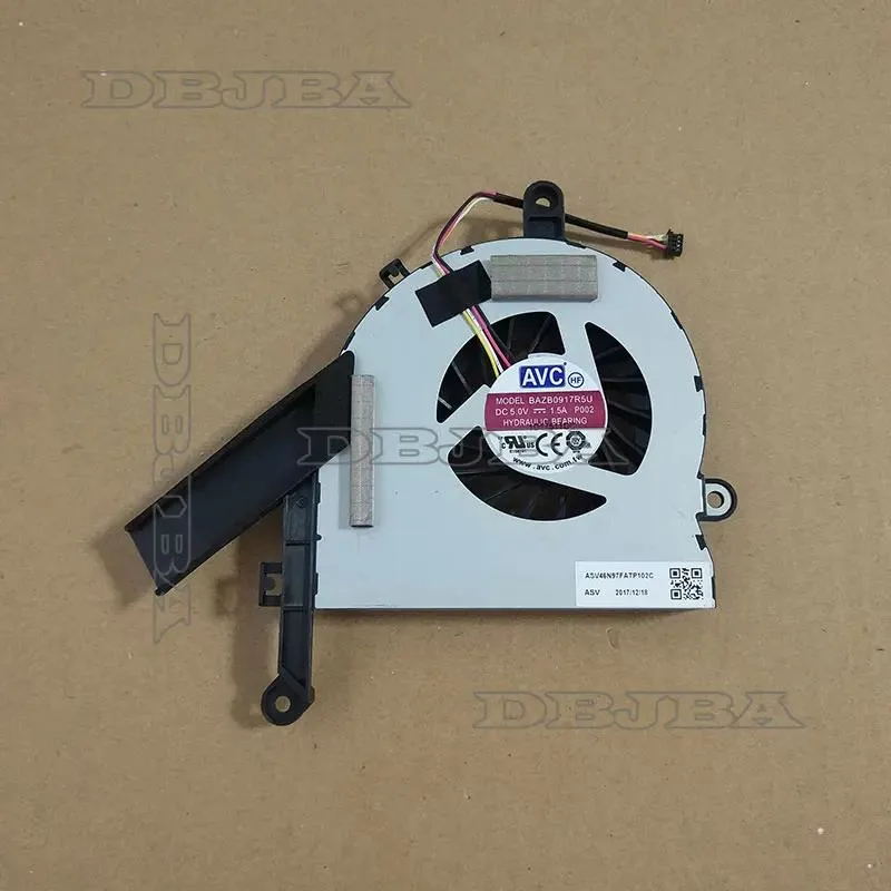 DBTLAP DBTLAP CPU Cooling Fan HP AIO 22-C 24-F L15723-001 BAZB0917R5U P002 5V 1.5A 4-wire — product photo