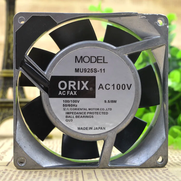 Fans Fans MU925S-11Size 92mm 100V 9.5W 2600RPM case fan — product photo