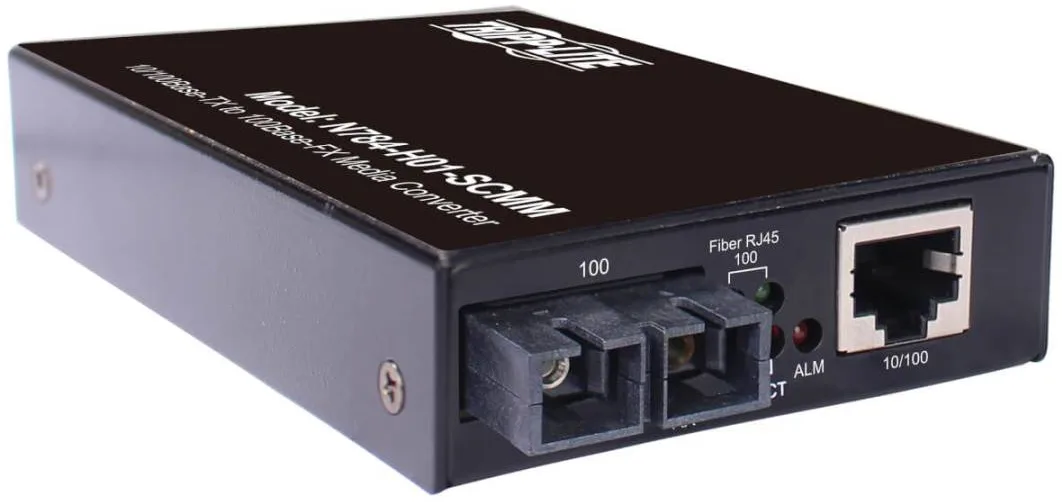 Tripp Lite Tripp Lite N784-H01-SCMM 10/100 Mbps RJ45/SC Multimode 2 km -10 to 60 °C — product photo