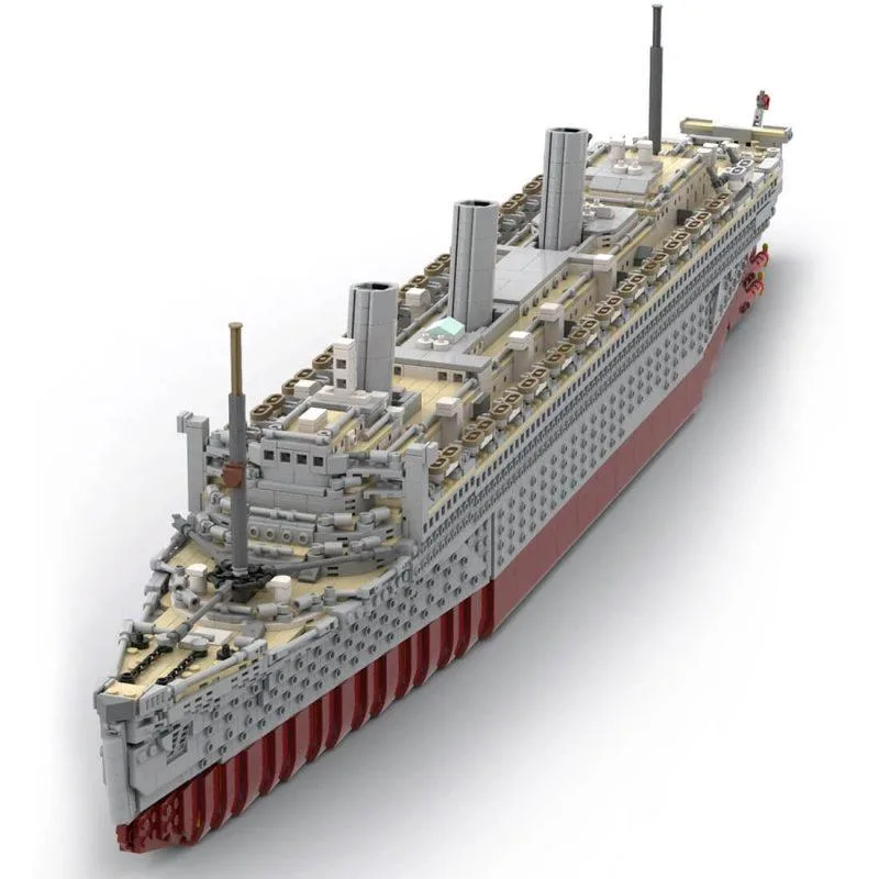 ZITIANYOUBUILD ZITIANYOUBUILD MOC-99057 Queen Mary Troopship 4746pcs — product photo