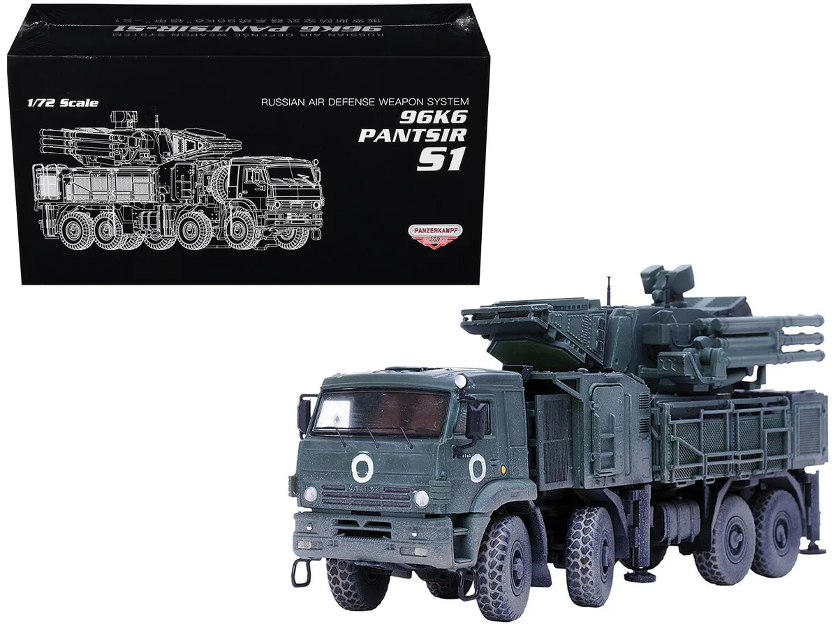 Panzerkampf Panzerkampf Pantsir S1 96K6 1/72 Diecast "Ukraine War — product photo