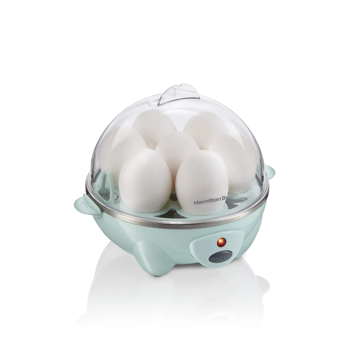  Hamilton Beach 3-in-1 Egg Cooker 7-Capacity Mint 25504 — product photo