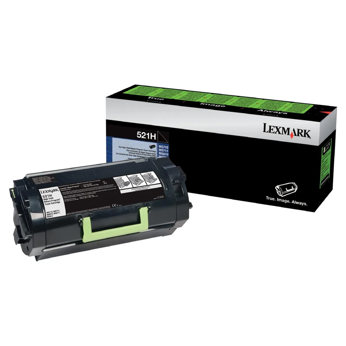 Lexmark Lexmark 52D1H00 Unison High Yield Black Toner Cartridge 25000 Pages — product photo