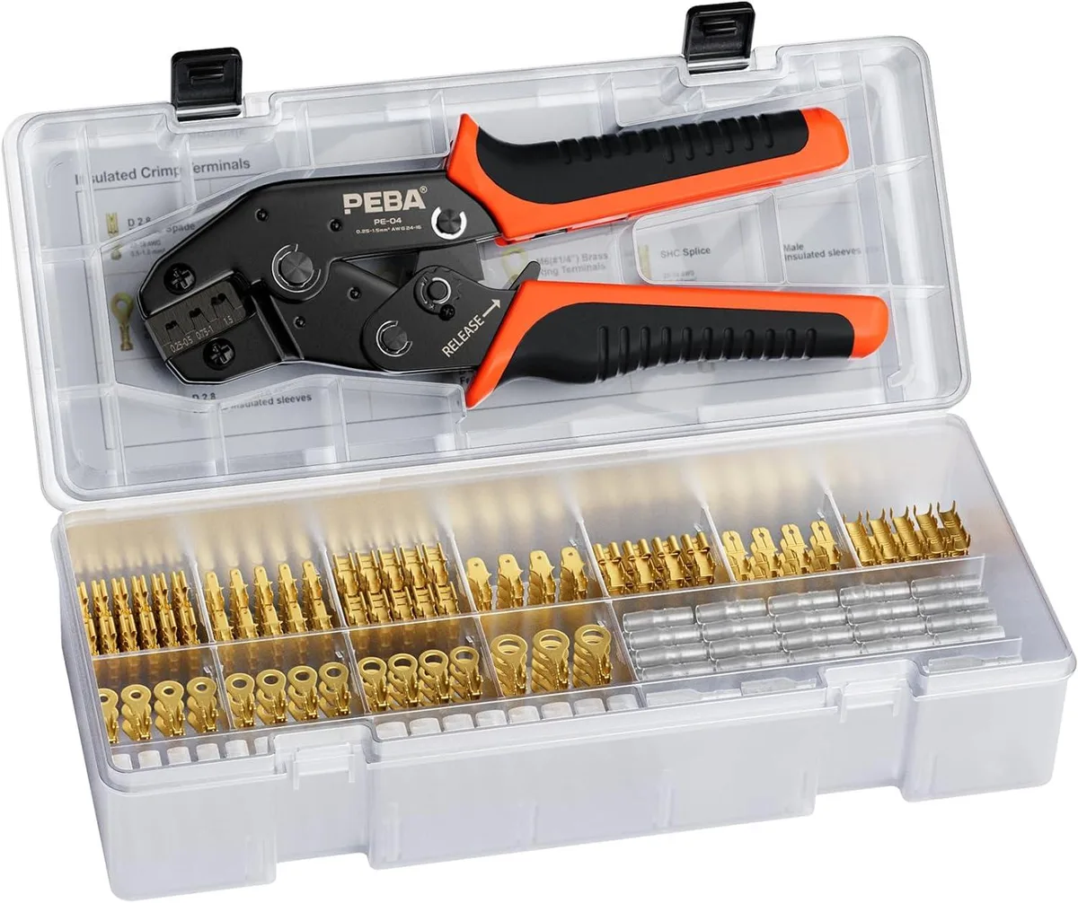 BFKK BFKK Open Terminal Connector Crimping Tool Kit network ethernet cable — product photo